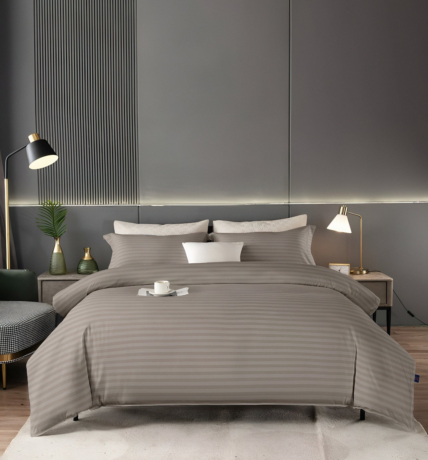 cotton-striped-bedding-set-grey