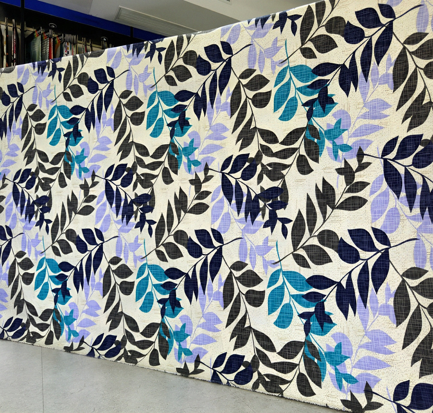 Premium cotton bedsheet in leaf design available in all sizes