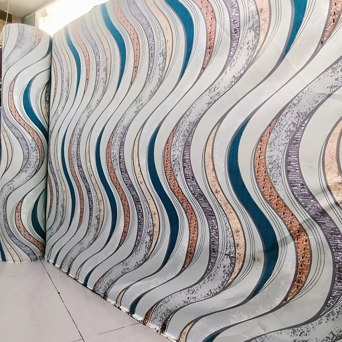 Silver Wave mixed-cotton bedsheet soft and durable in uae