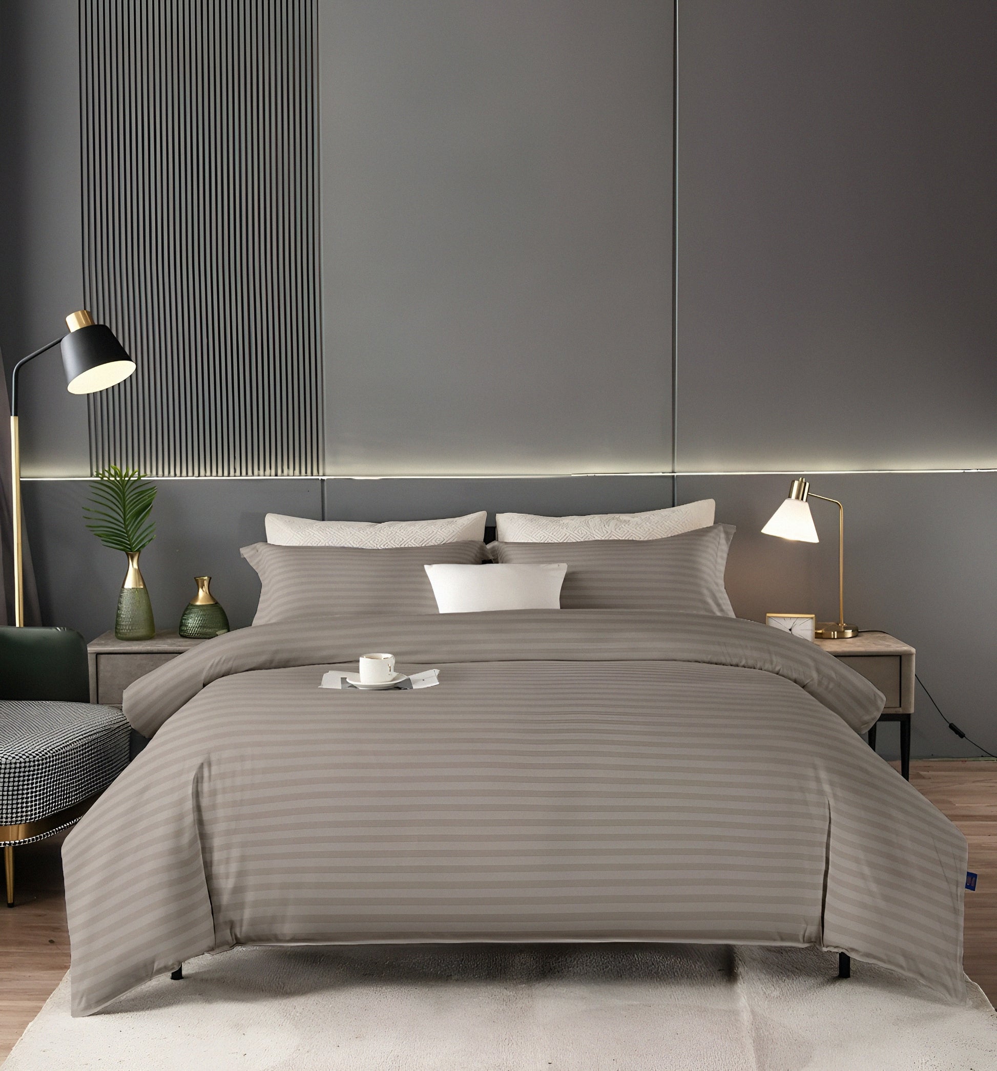 cotton-striped-bedding-set-grey